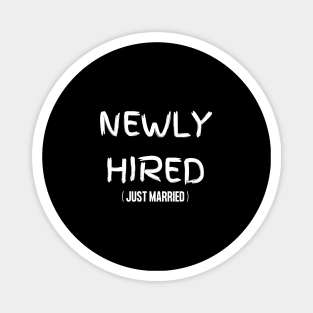 Funny Just Married Magnet